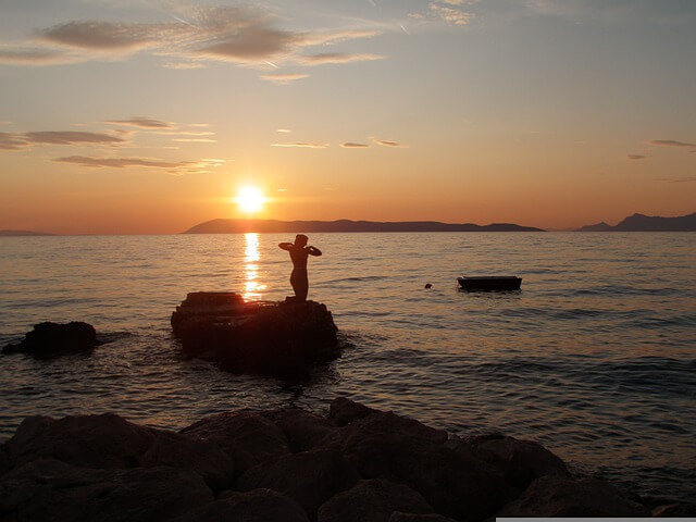 Podgora v Makarské riviéře Podgora v Makarské riviéře